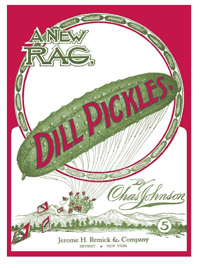 dill pickles rag cover