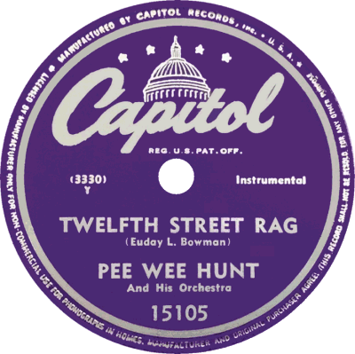 12th street rag record on capitol