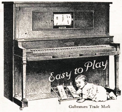 gulbransen rag player piano