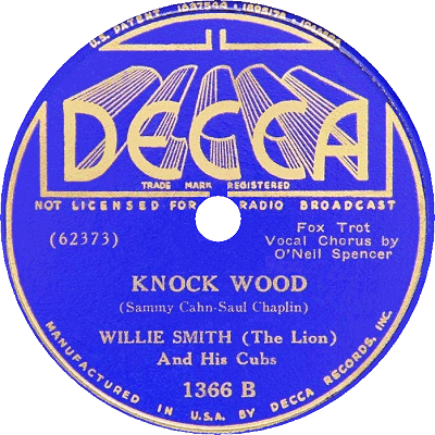 knock wood decca record