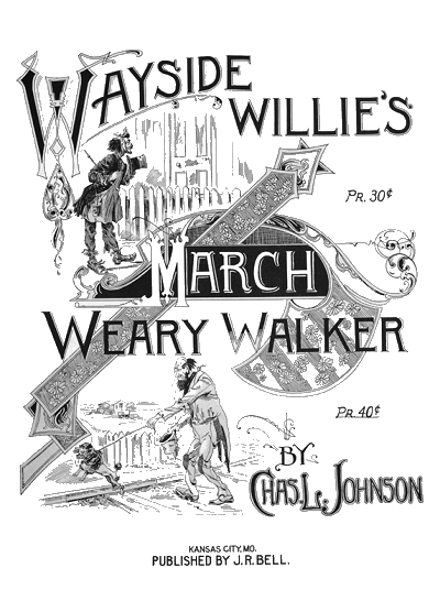 wayside willie's/weary walker march cover